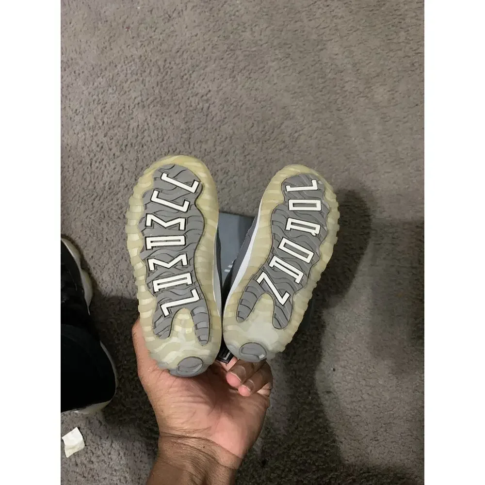 Size 9c- Jordan 11 Retro (PS) Little Kids' Shoes Cool Grey 378040-005 Sneakers